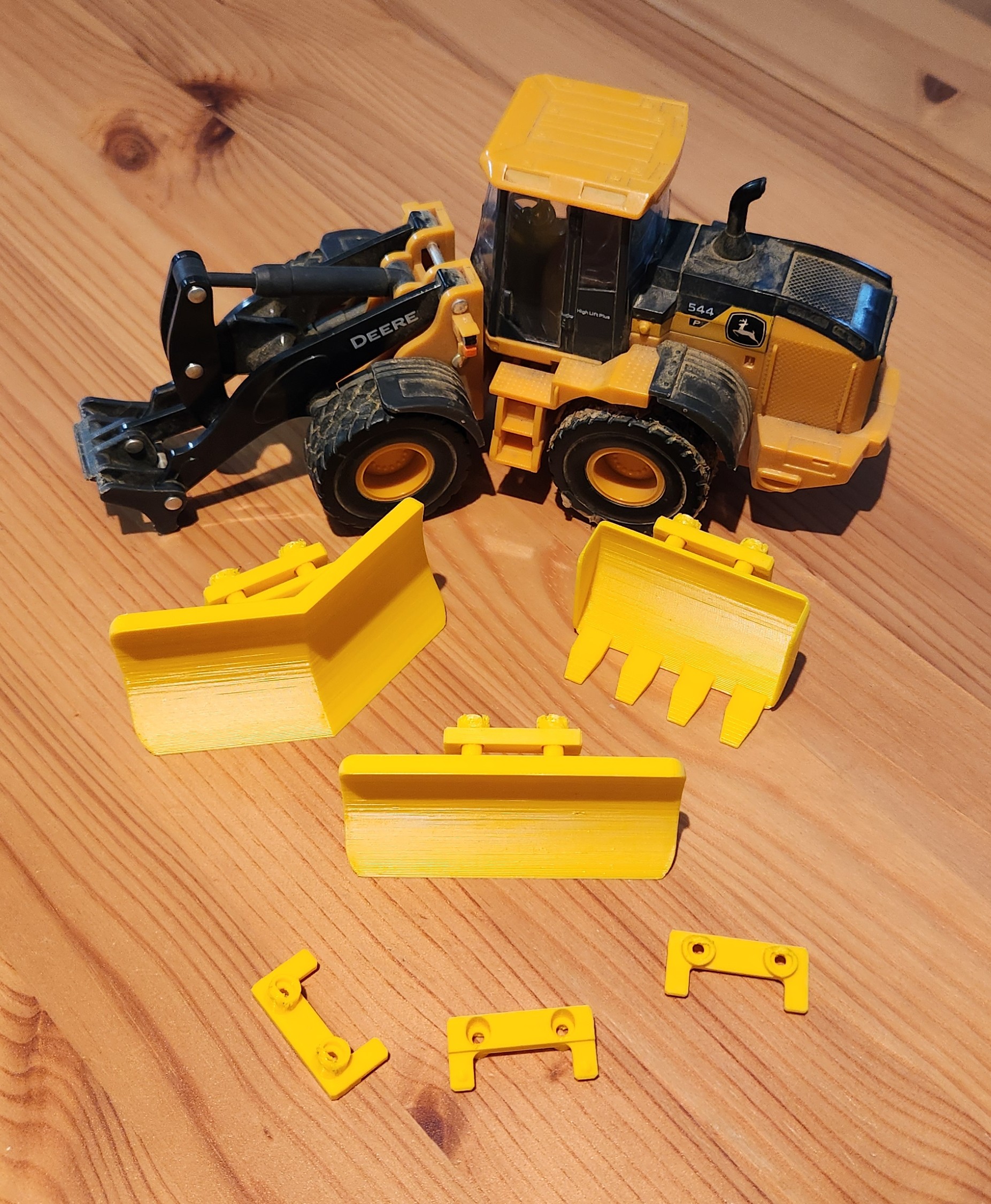Tomy ERTL Deere 544 Wheel Loader parts