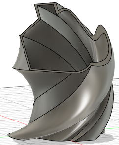 Miniatura 2 do modelo 3D Angled Vase mode Vase