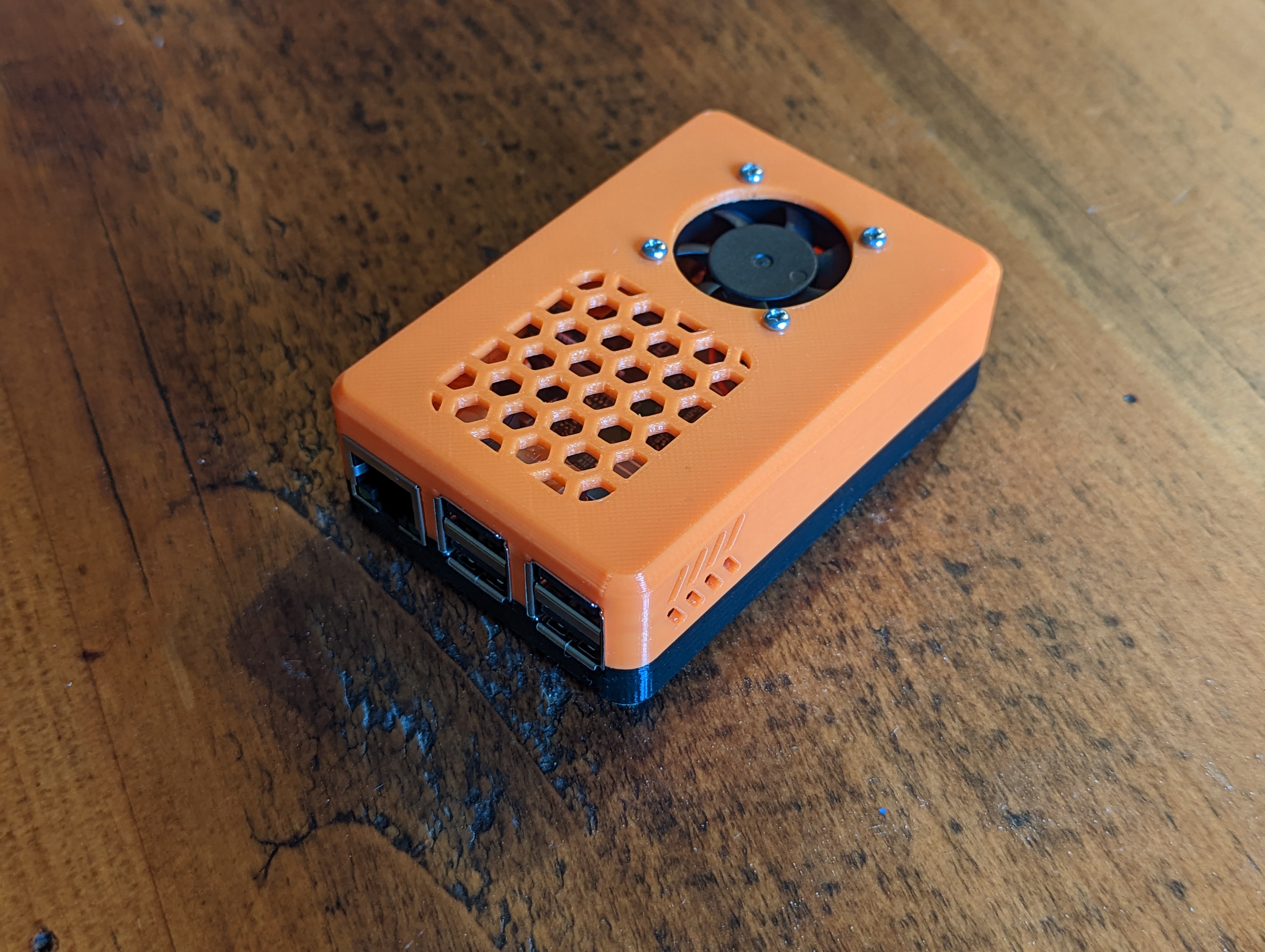 Raspberry Pi 3 Case for 35mm Fan by TheWortLord | Download free STL ...
