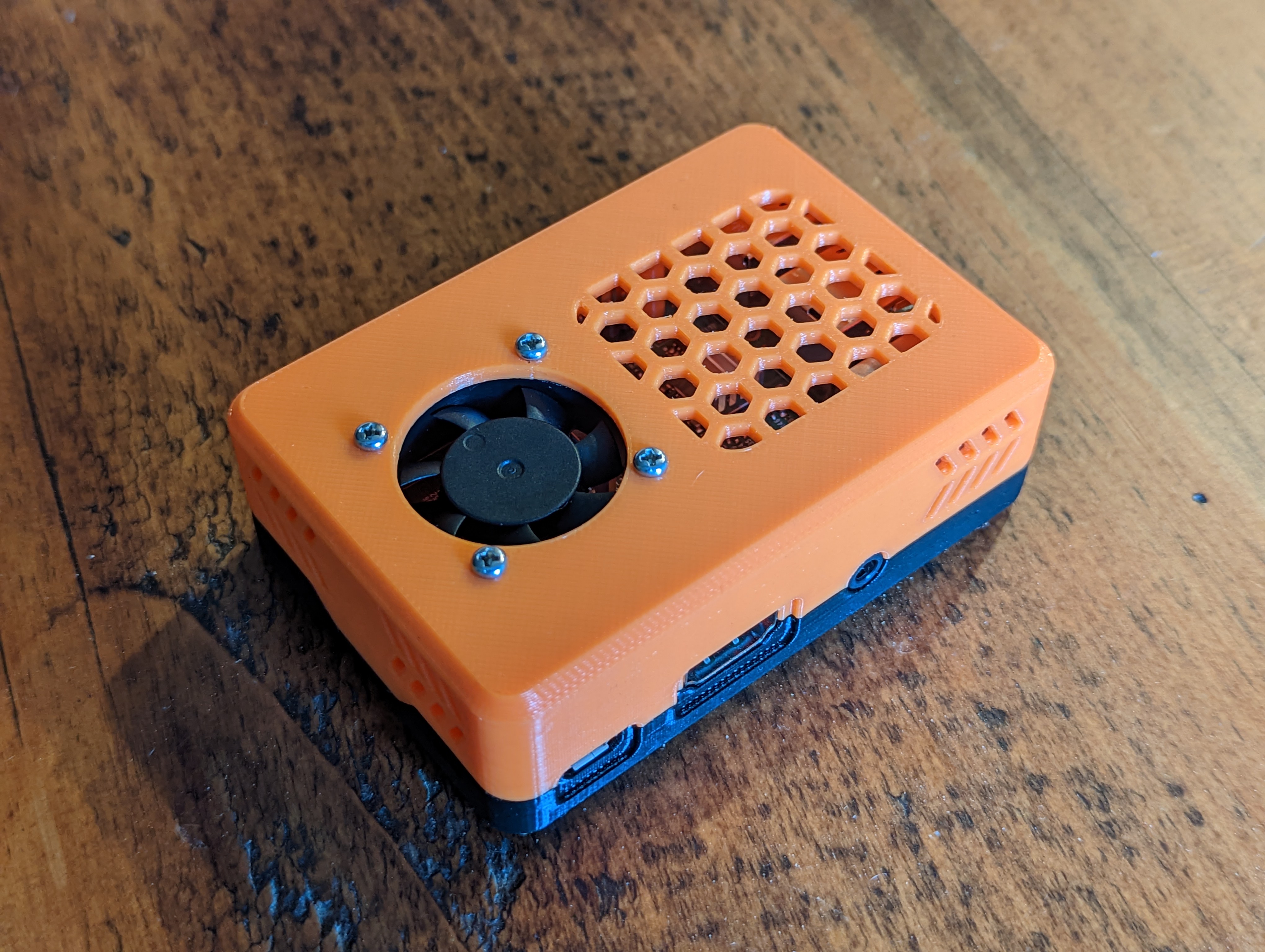 Raspberry Pi 3 Case for 35mm Fan 3D model thumbnail