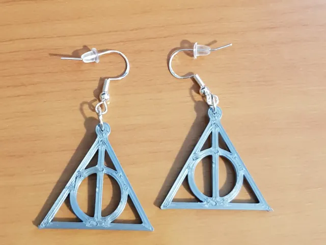 Deathly Hallows Earrings - Orecchini Doni della Morte