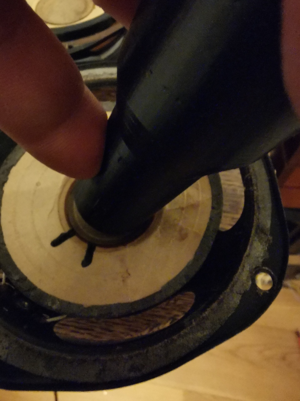 Vacuum Cleaner Adapter for Speaker Dust Cap Dent Removal by OBA