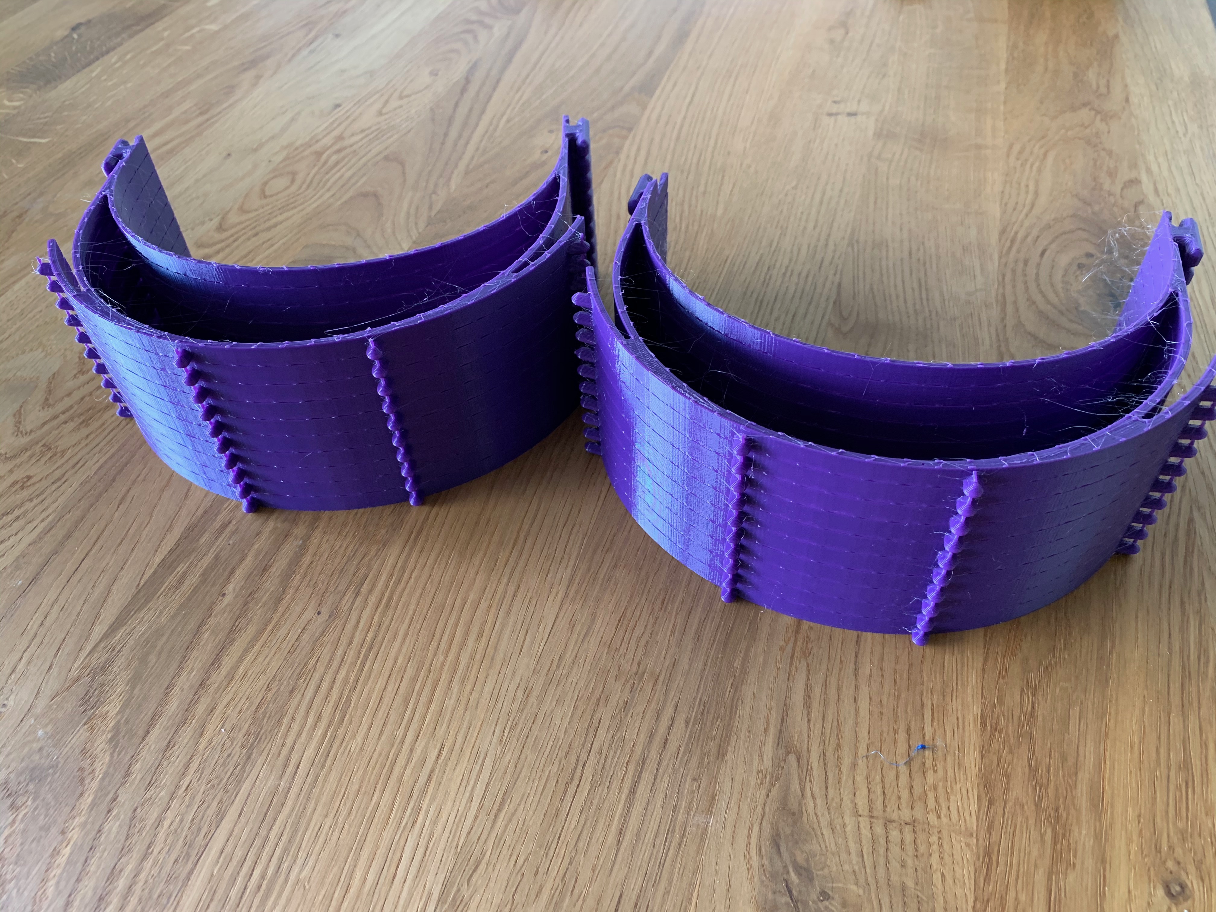 Slim Prusa Face Shield holder (EU, 10x stack)