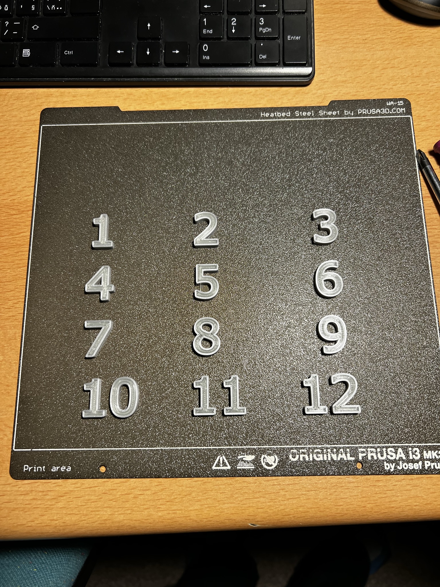 Clock numbers by dalibor Download free STL model Printables
