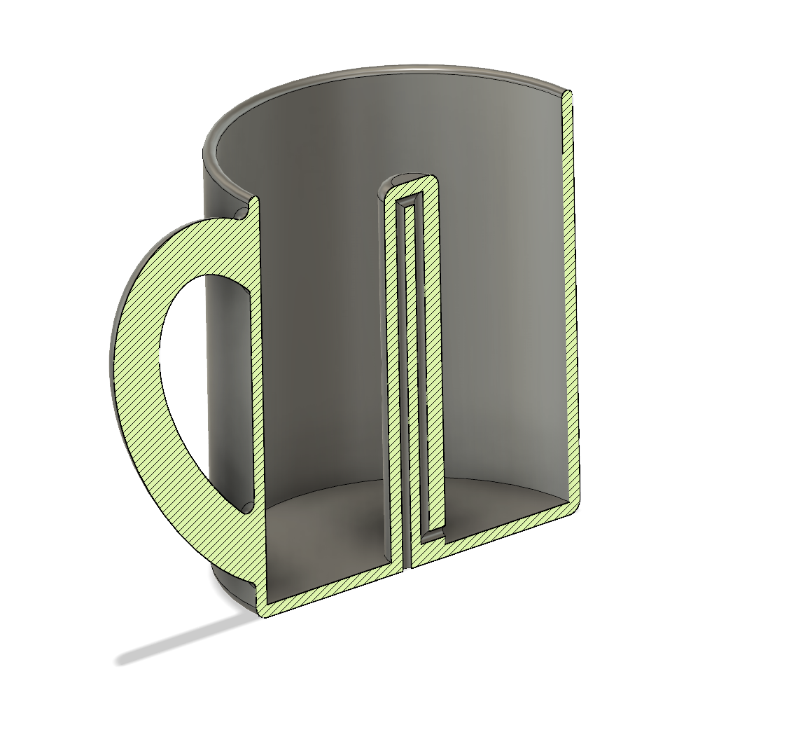 Miniatura 2 do modelo 3D Pythagorean cup