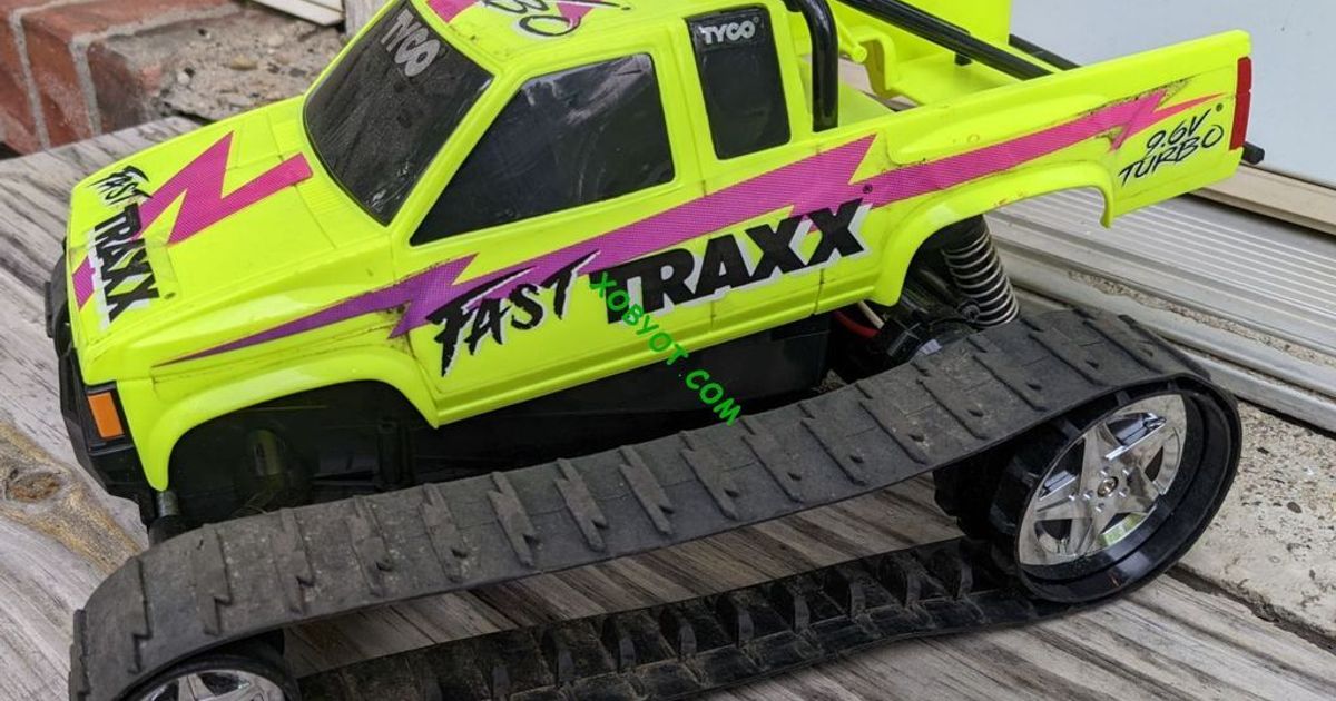 Tyco Fast Traxx tracks by Zedic Download free STL model