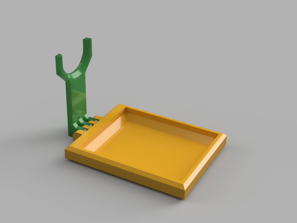Miniatura 3 do modelo 3D Kitchen spoon holder
