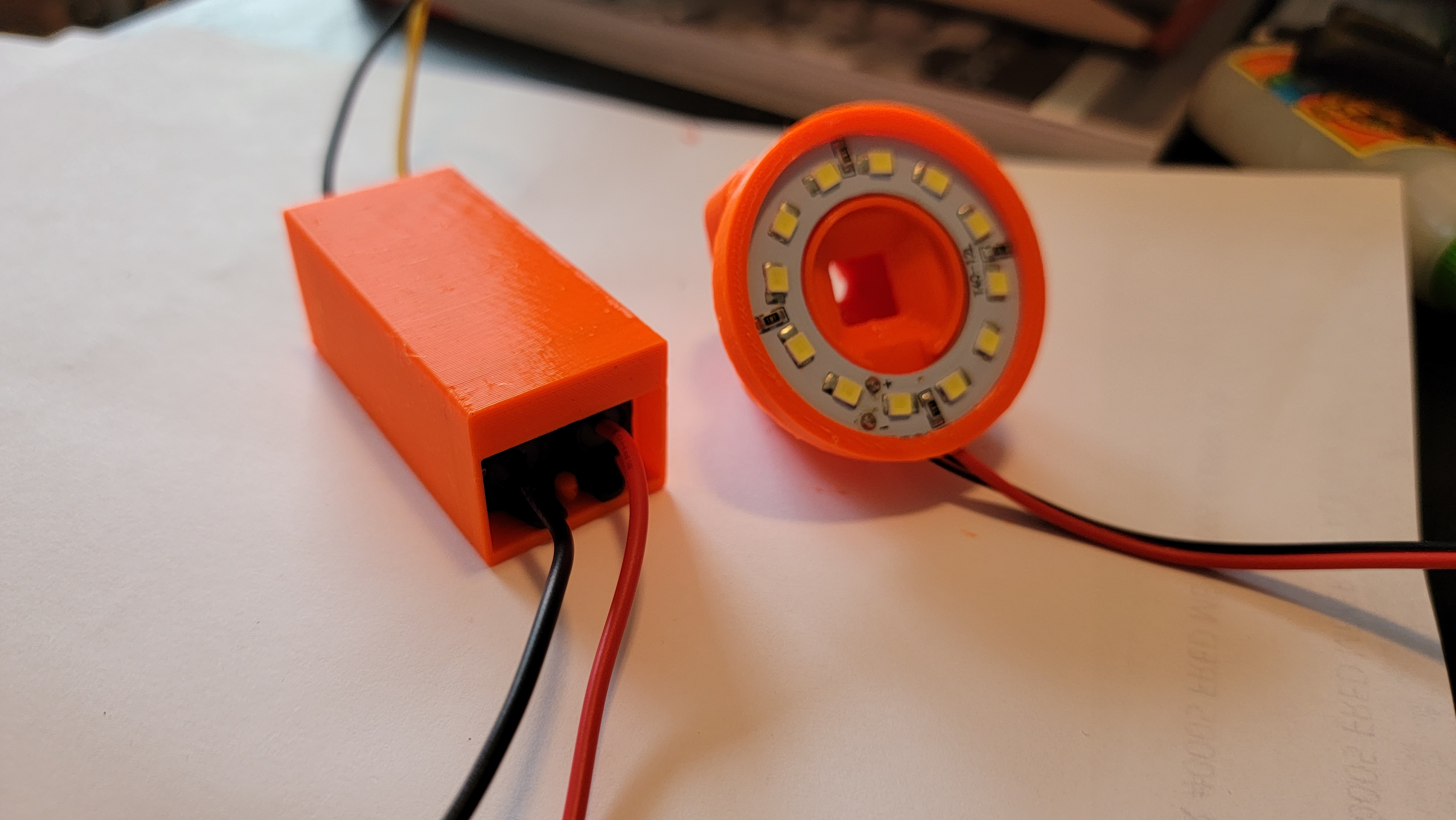 Ring LED Cover and Buck Converter