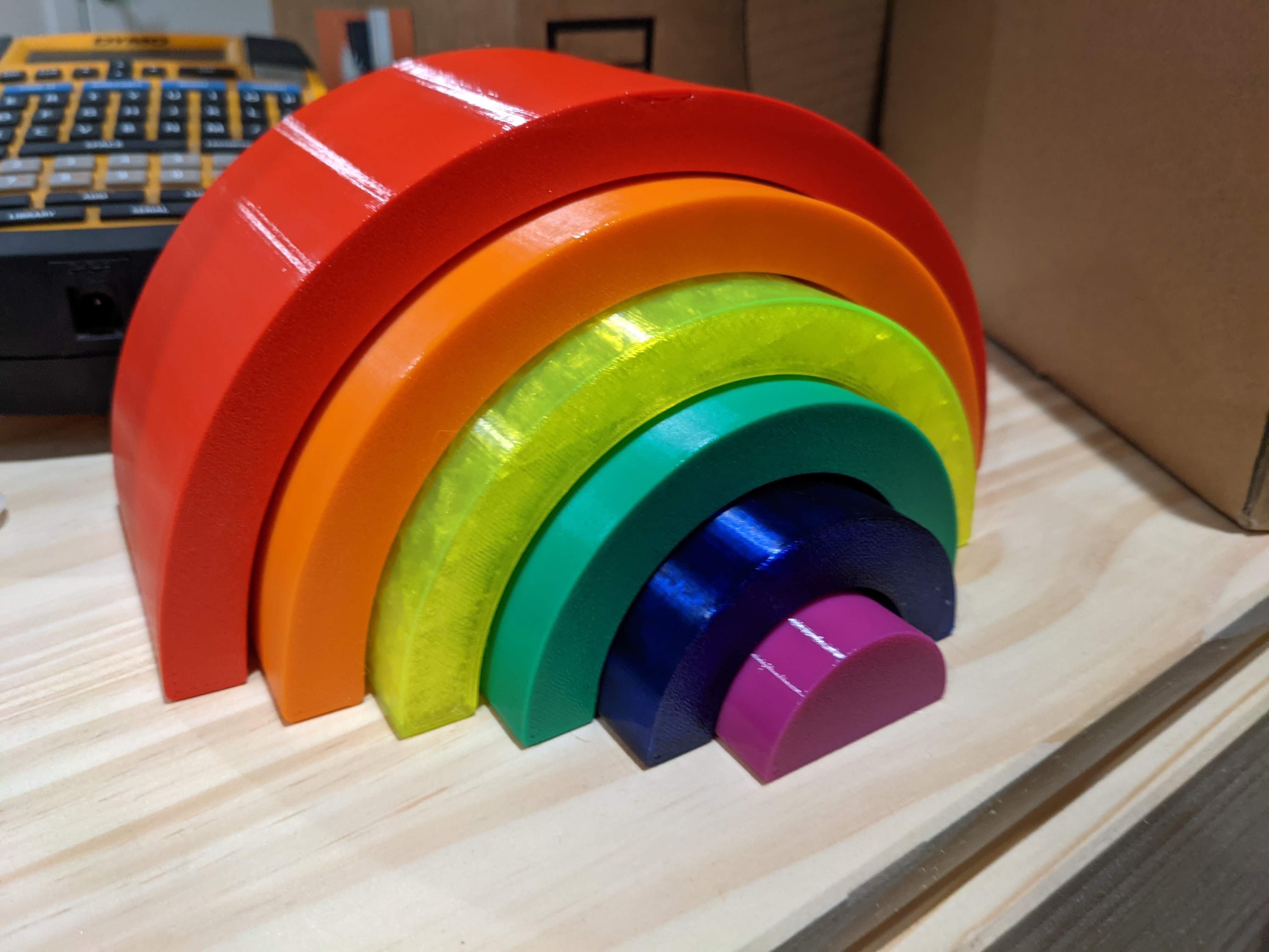 Rainbow Stacking Toy