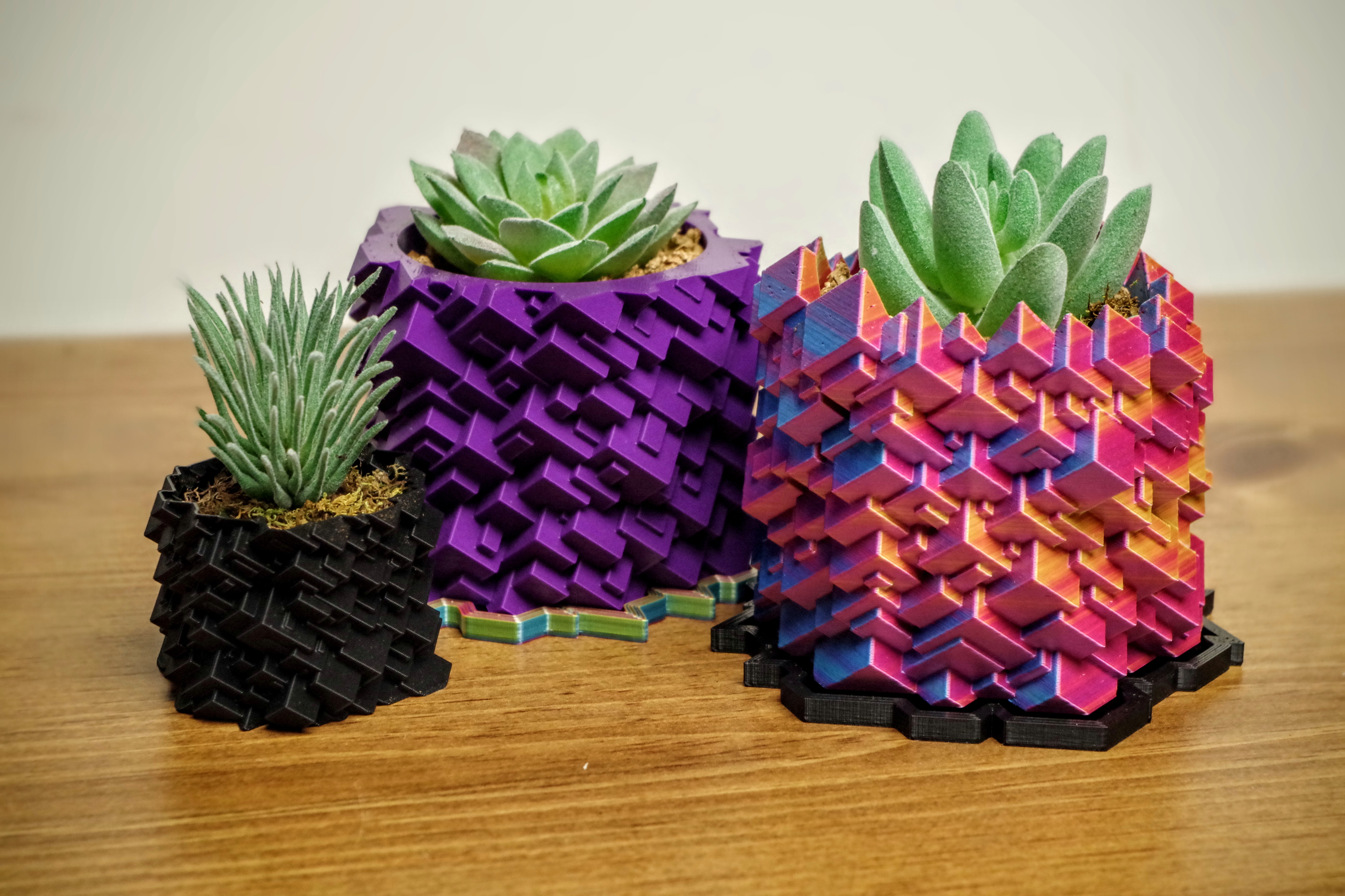 Miniatura 2 do modelo 3D Glitch Planter