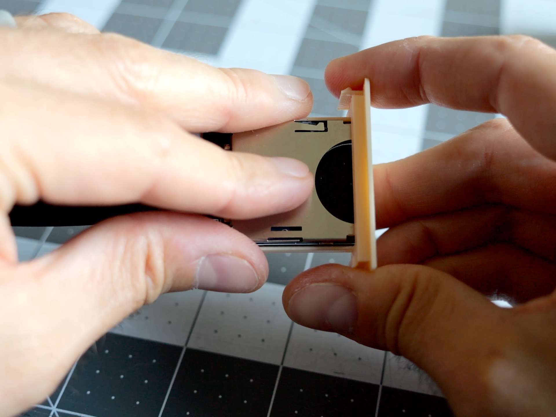 Mac LC PDS SD Card Bracket for BlueSCSI by This Does Not Compute