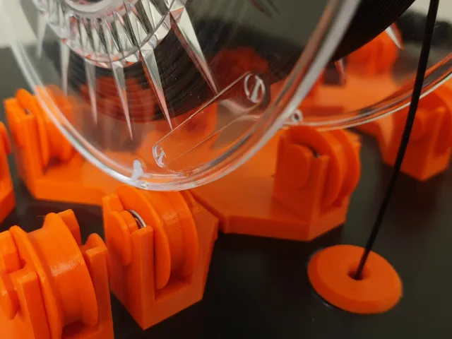 Adjustable Spool Holder Update - 625ZZ bearings (qty. of 8 bearings needed)
