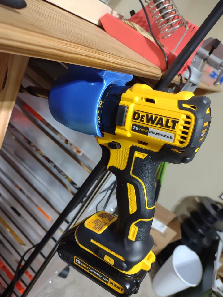 DeWalt Drill Holder by Gunner A Download free STL model