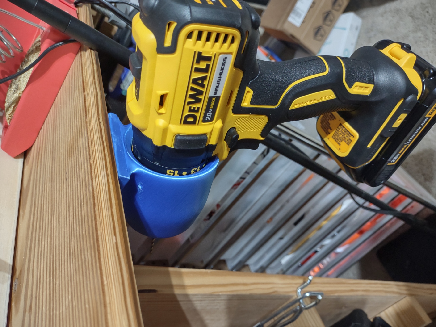DeWalt Drill Holder by Gunner A Download free STL model