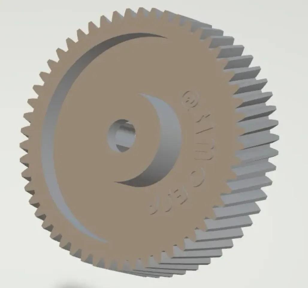 Aurora shredder gear set replacement bronze bushing alignment diagram