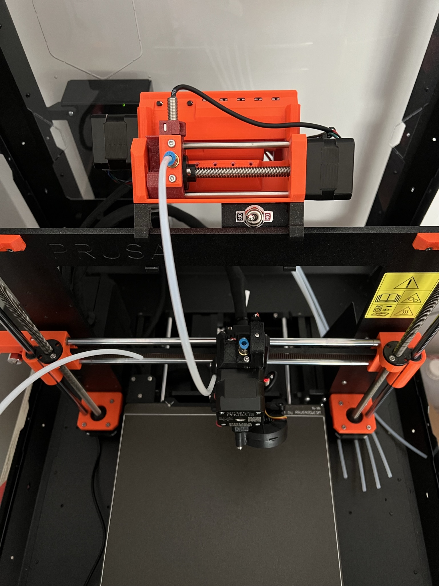 MMU2S Frame Holder with Bypass Toggle Switch by limkang Download free