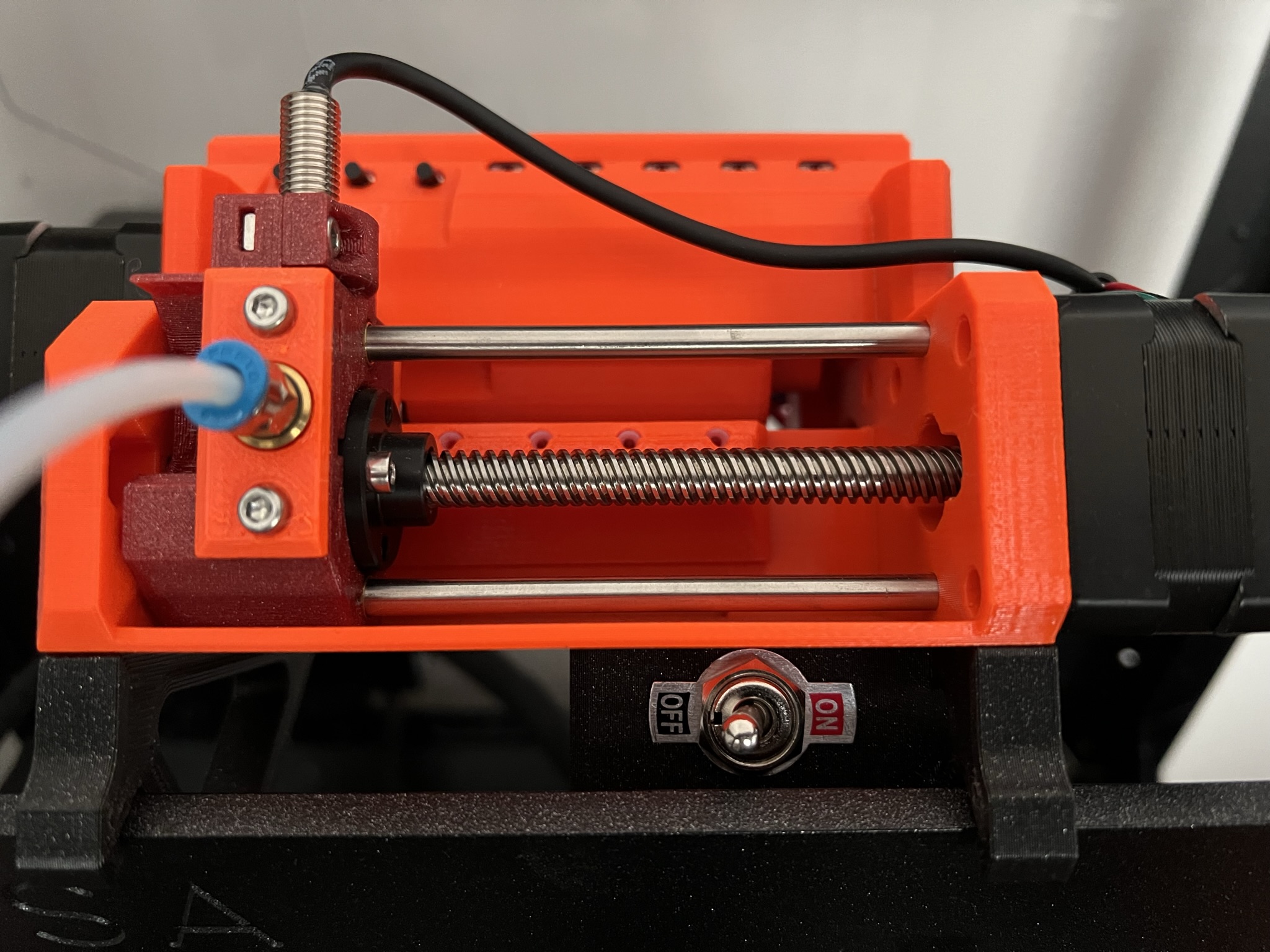 MMU2S Frame Holder with Bypass Toggle Switch