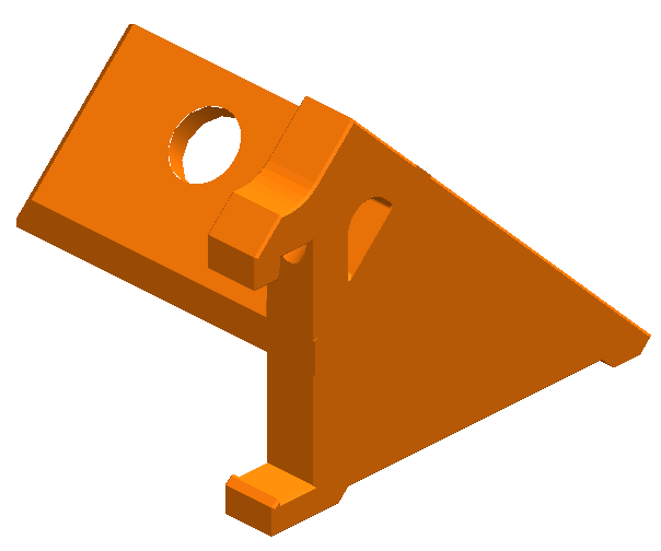 MMU2S Frame Holder with Bypass Toggle Switch by limkang Download free