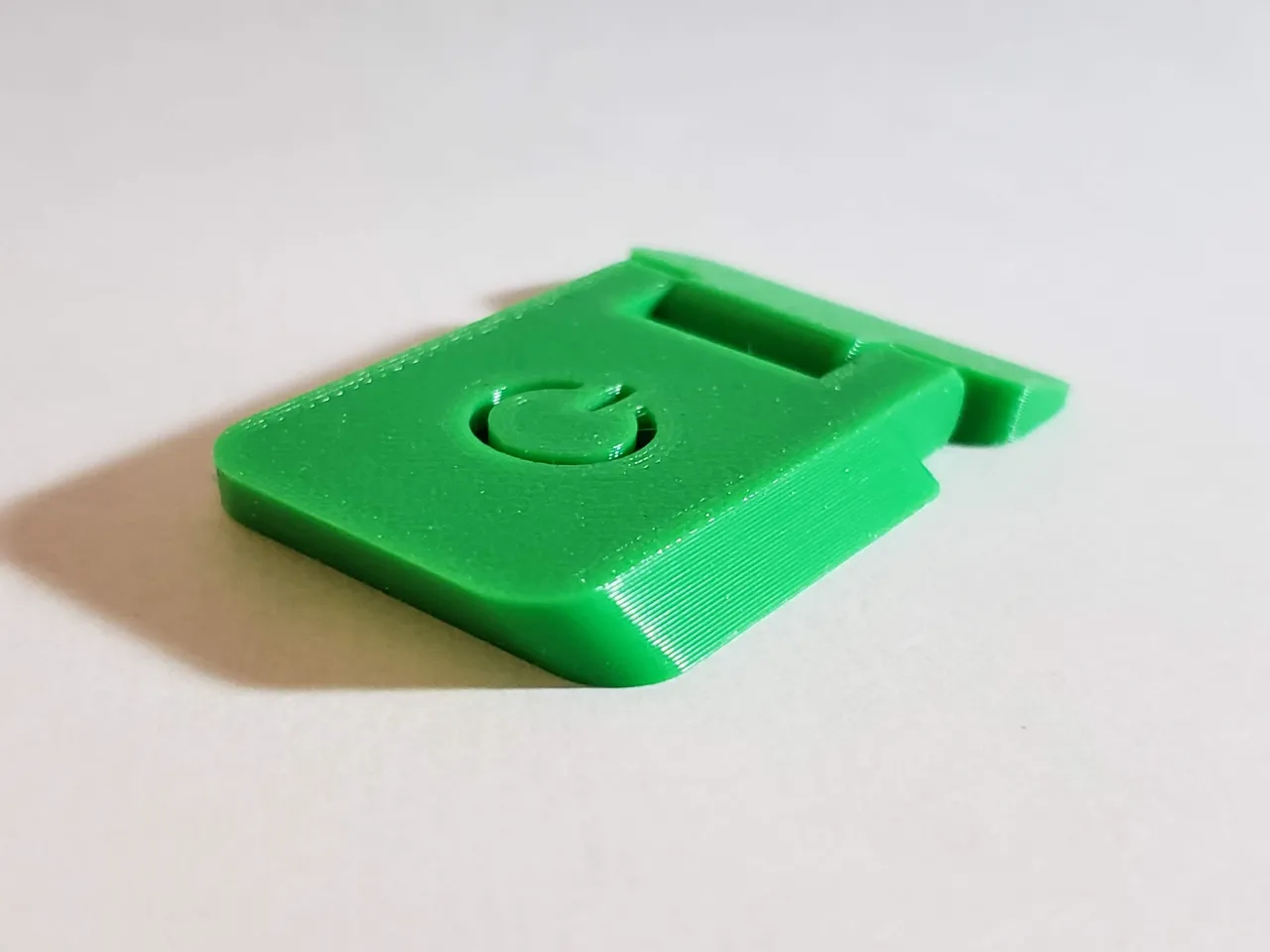 LED Light Pad Power Button Cover by Print Eastward, Download free STL  model