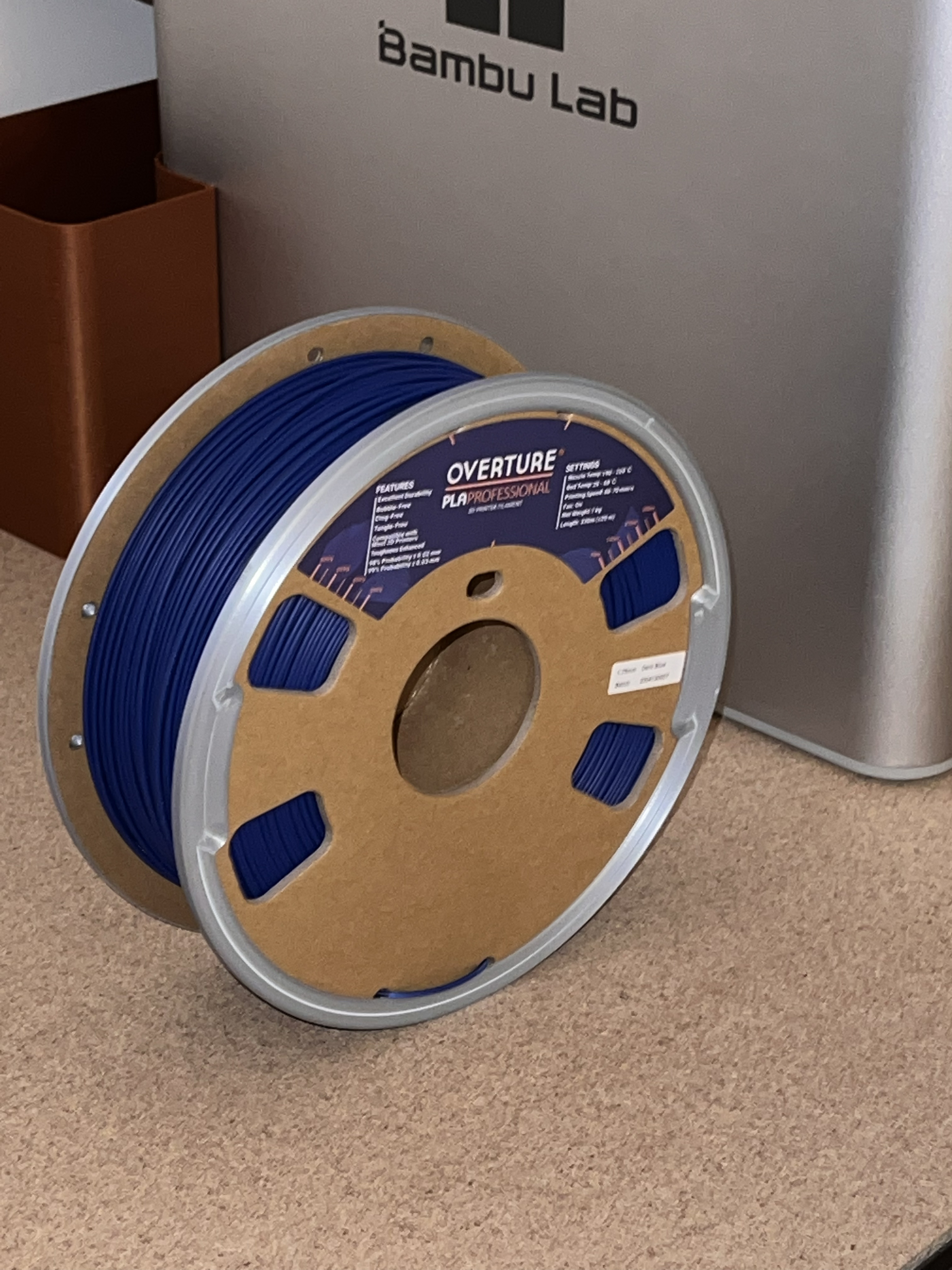 Masterspool, spool rims, and centers for KiwiFil cardboard spools (for  Bambu AMS etc.) by KiwiFil, Download free STL model