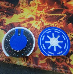 Old Republic Logo Stand for X-wing by nickvboy | Download free STL ...