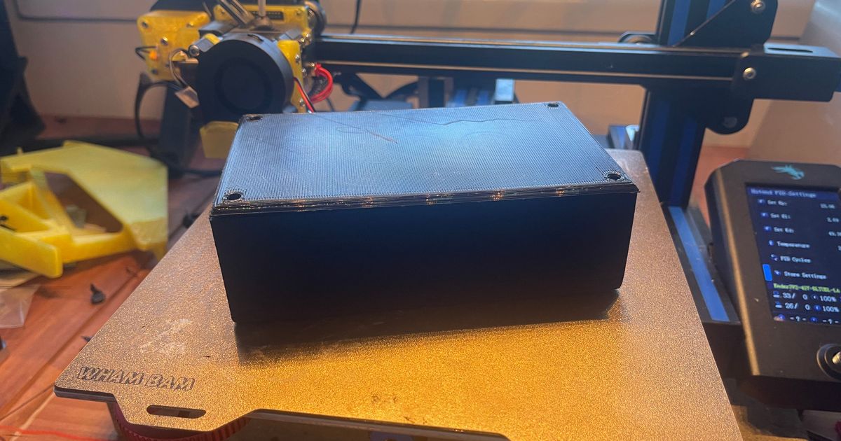 Jiffy Box 158x95x53mm by Zyzzbarth333 Download free STL model