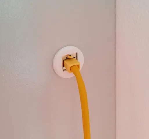 RJ45 Network coupler wall mount