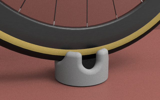 front wheel riser block