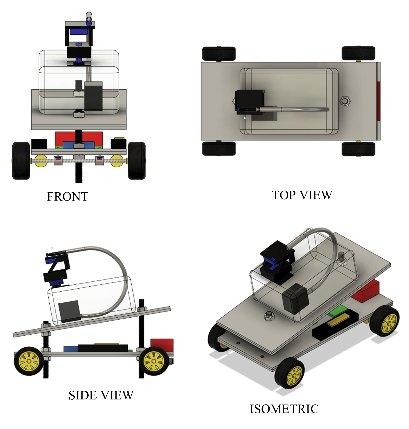 Unmanned Firefighting Vehicle - 2022 Project