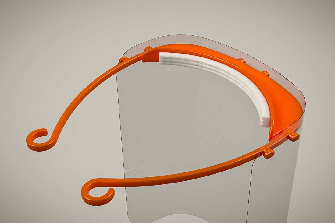 Miniatura 2 do modelo 3D Protective Face Shield - MNv2
