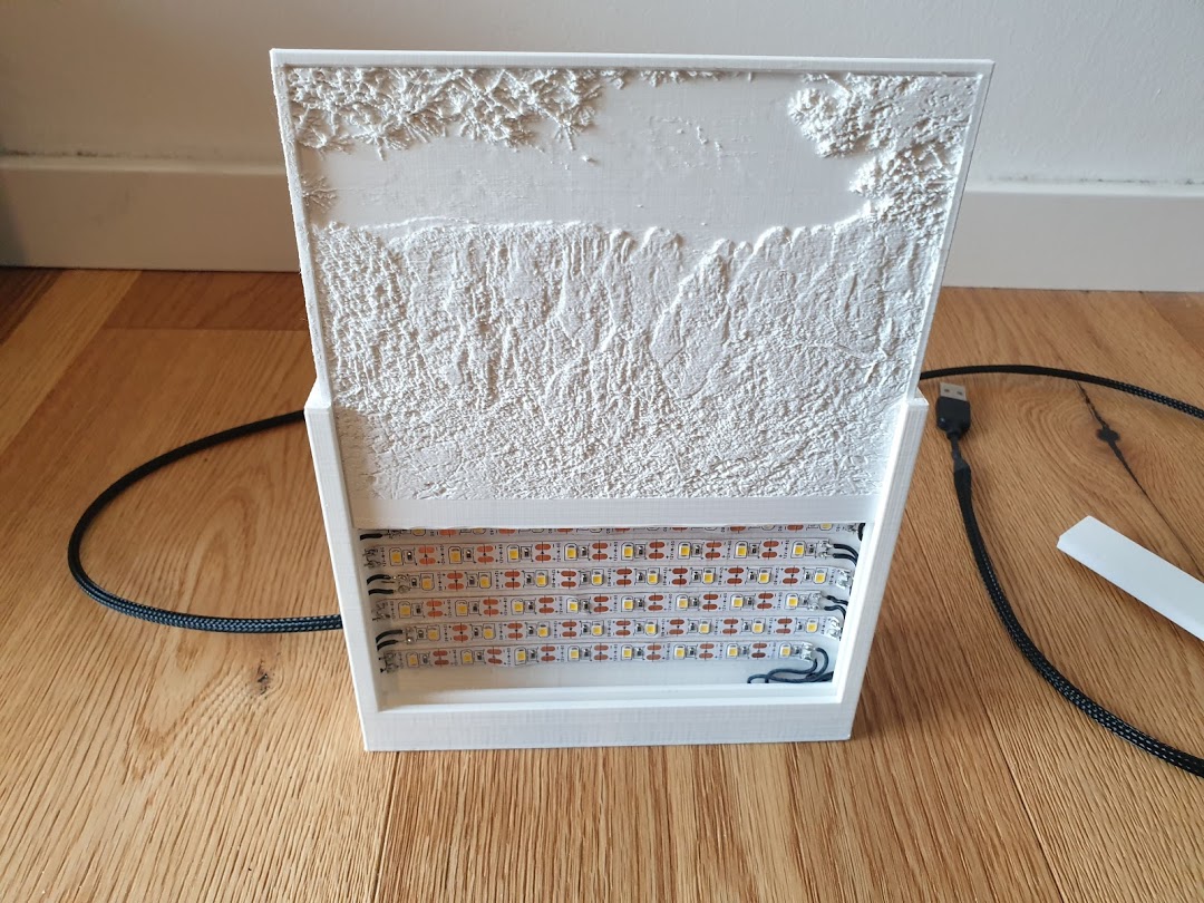 Miniatura 6 do modelo 3D Lithophane Frame