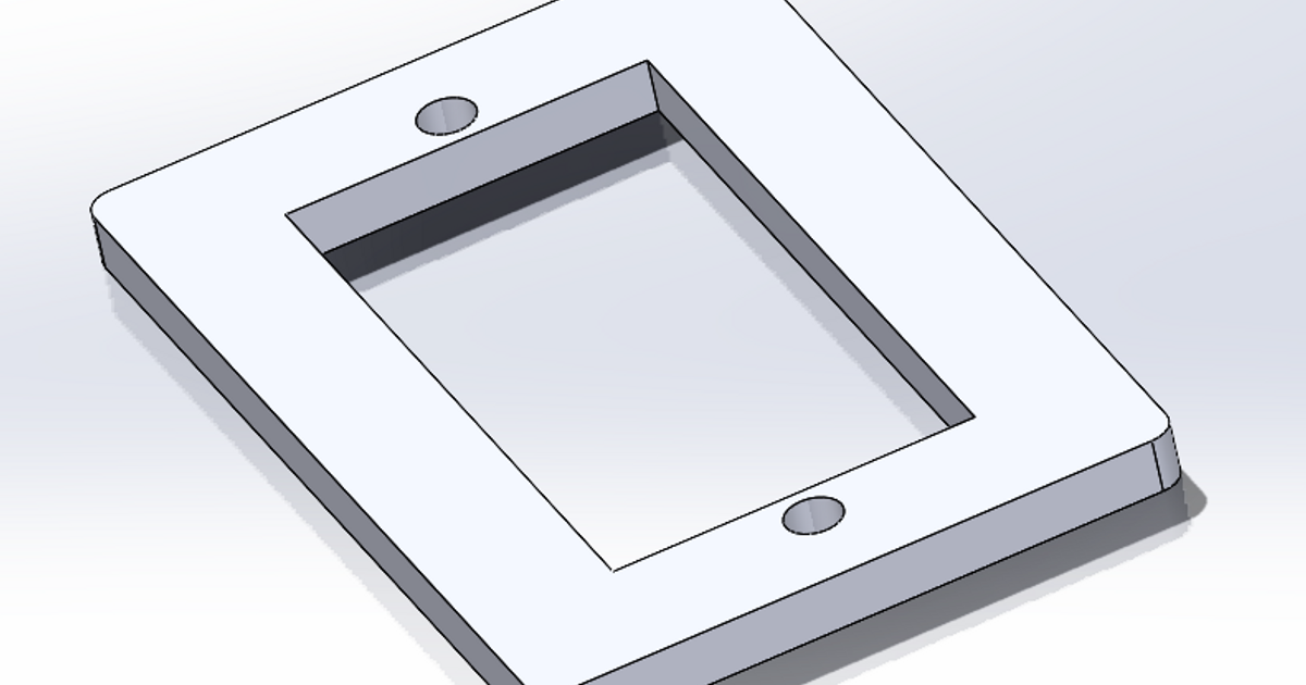 9 gram servo flat bracket by alon-zil | Download free STL model | Printables.com