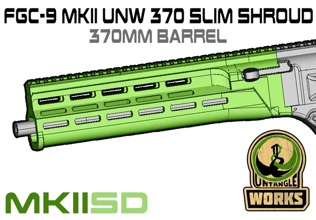 FGC9-MKIISD UNW370 SLIM shroud or for the FGC6 MKII