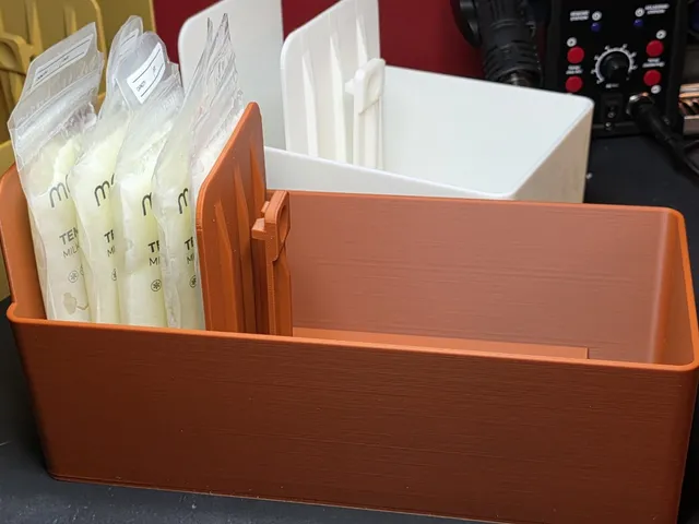Adjustable Breast Milk Freezer Organizer – Standard & Large