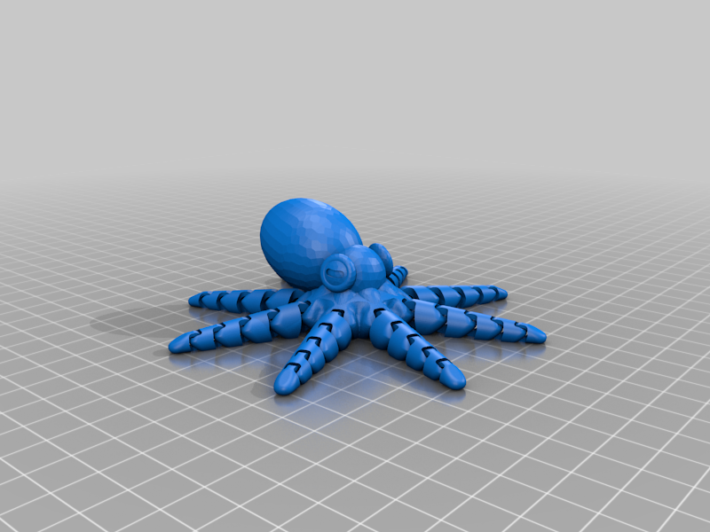 Cute octopus by Max van der Kleij | Download free STL model ...