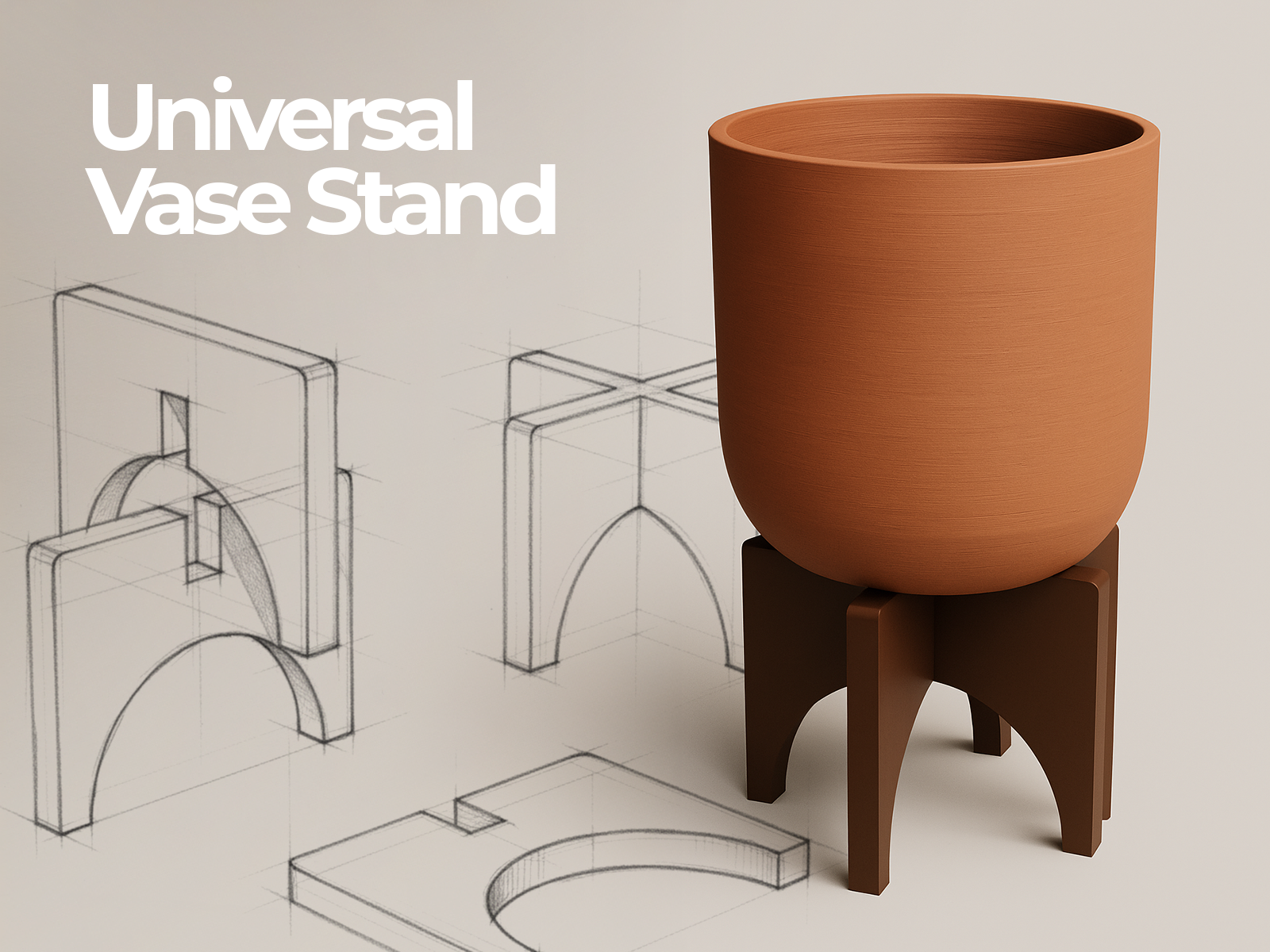 Universal Vase Stand
