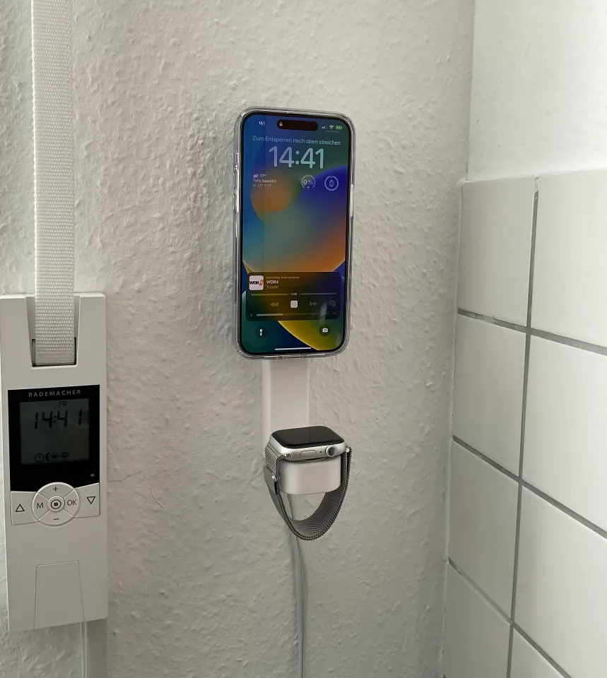 Apple MagSafe Apple Watch wall mount by AWSW Download free STL