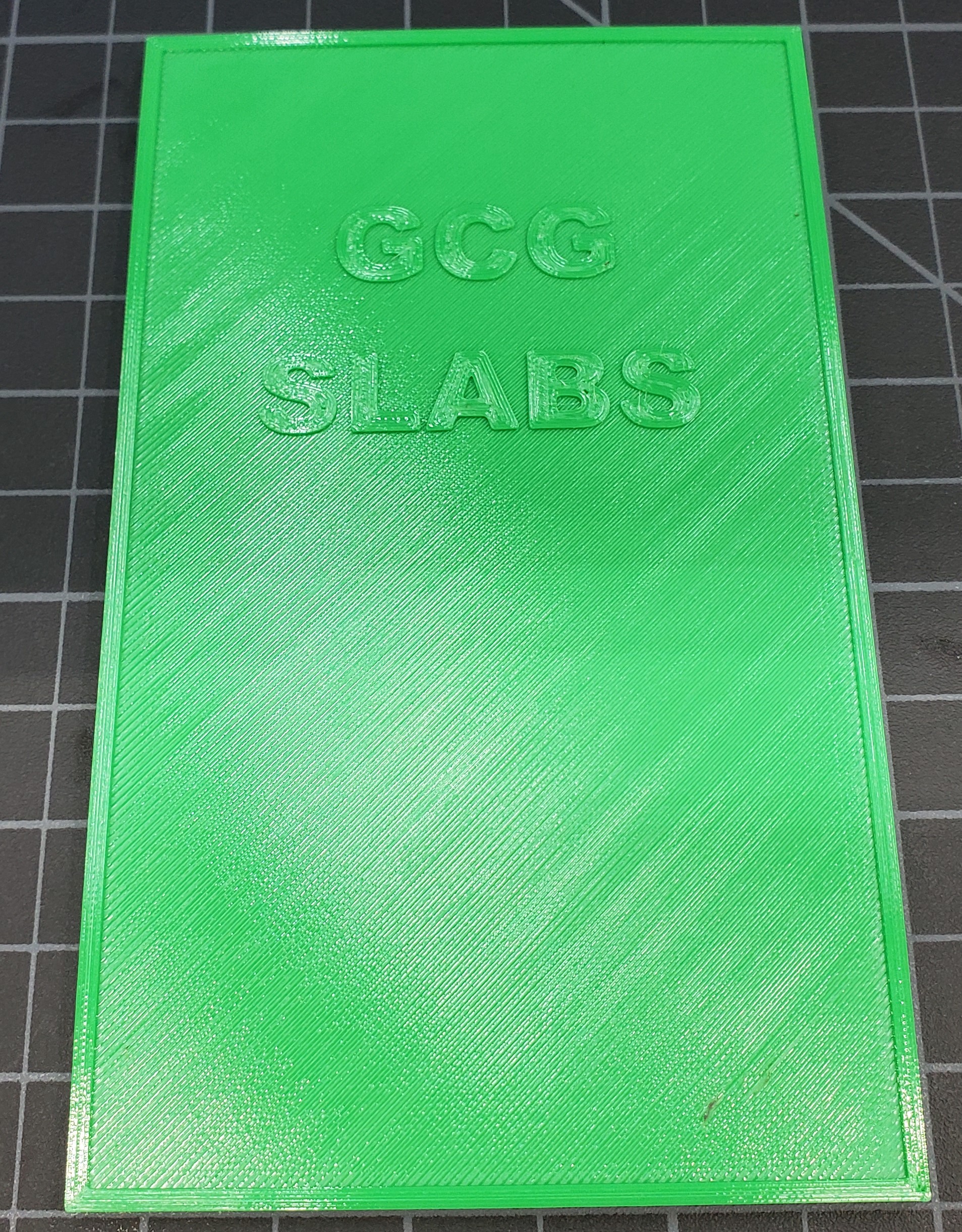 CGC Graded Card Slab Cardboard Cutting Template by Greymanx Download