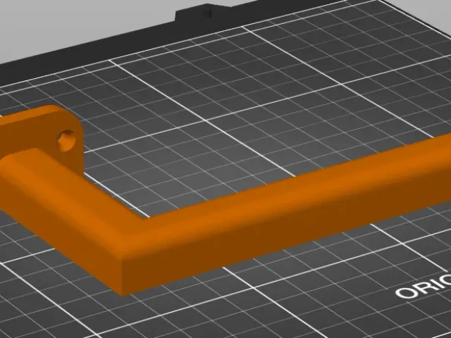 Simple toilet paper holder