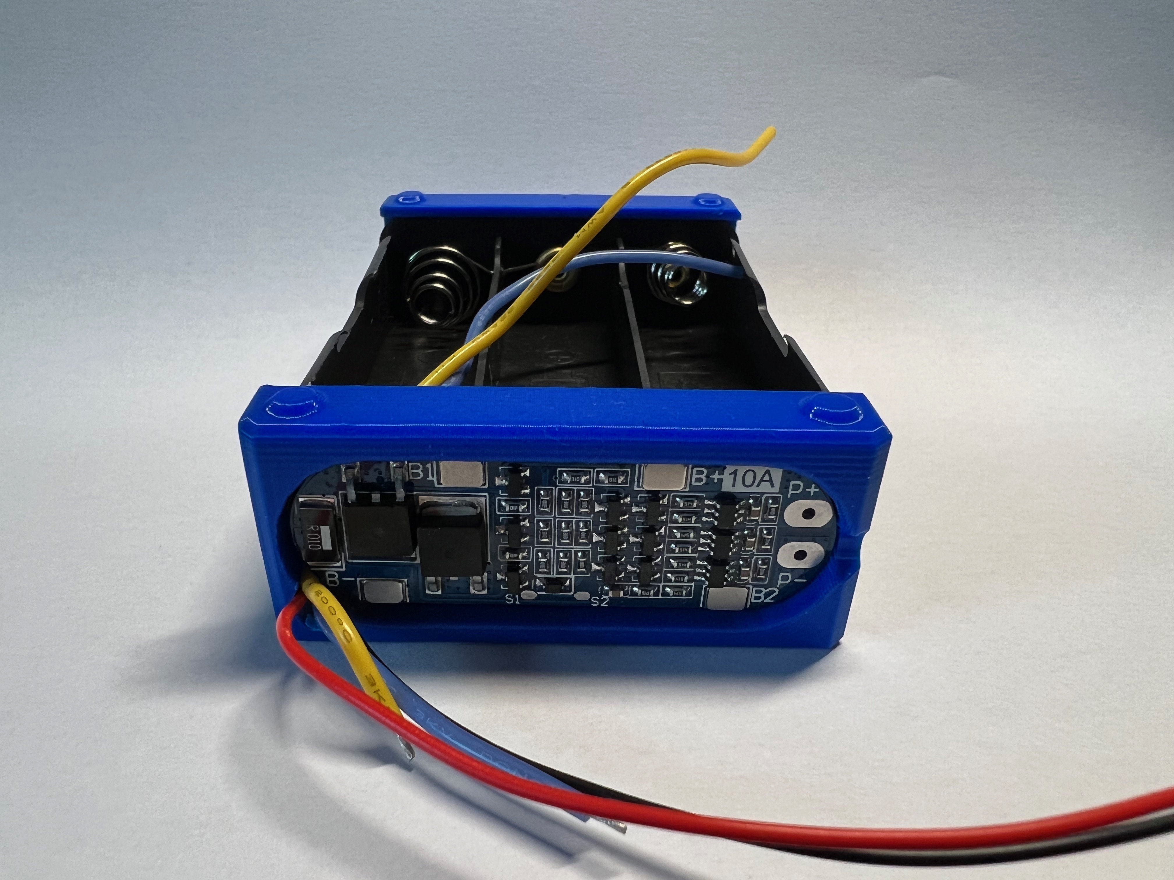Kit Boîtier Batterie Pour émetteur-récepteur (tr)uSDX - Imprimé En PETG, Couleur Orange - Compatible Avec Le Design DL2MAN - À Assembler Soi-même