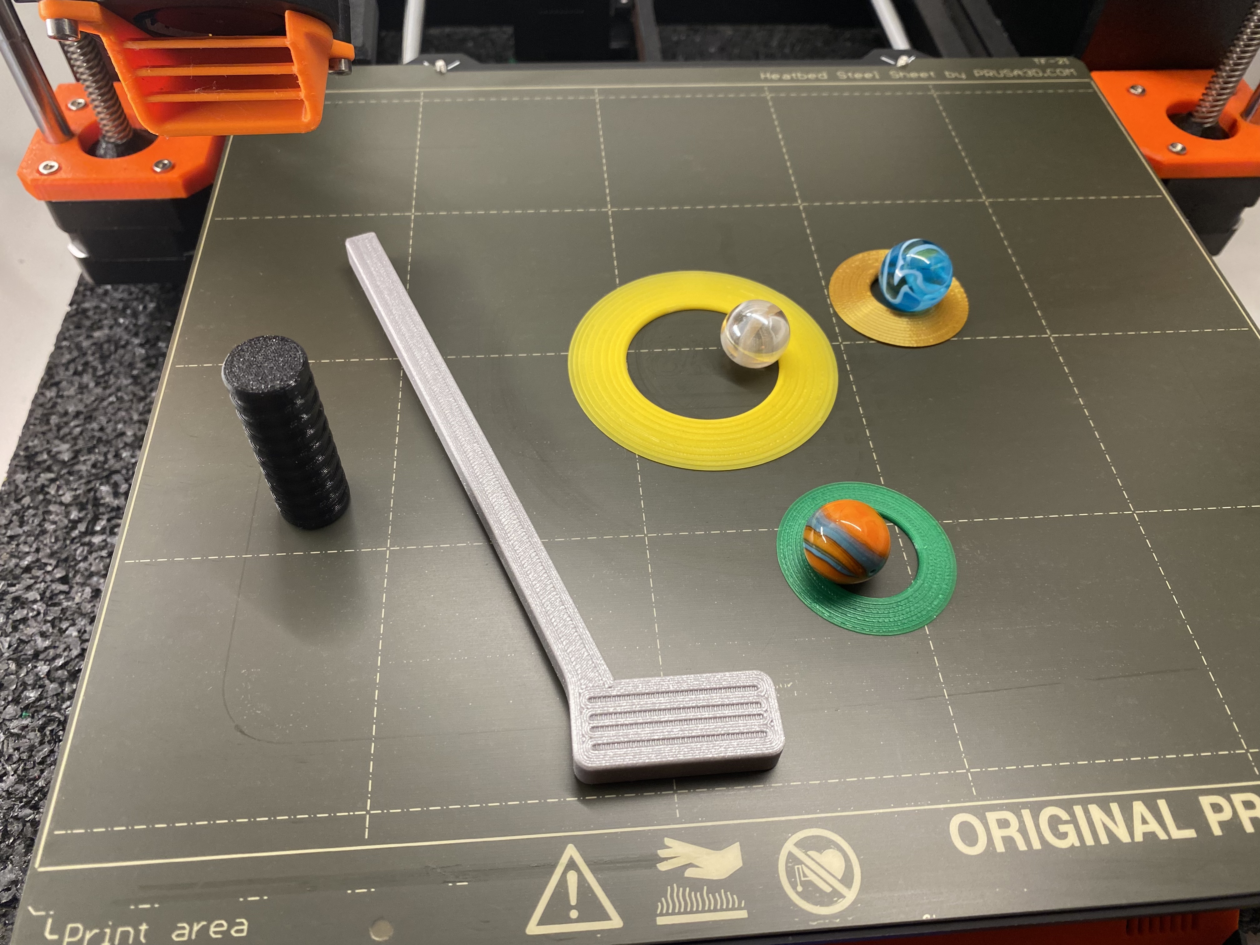 Miniatura 3 do modelo 3D Desktop Marble Minigolf