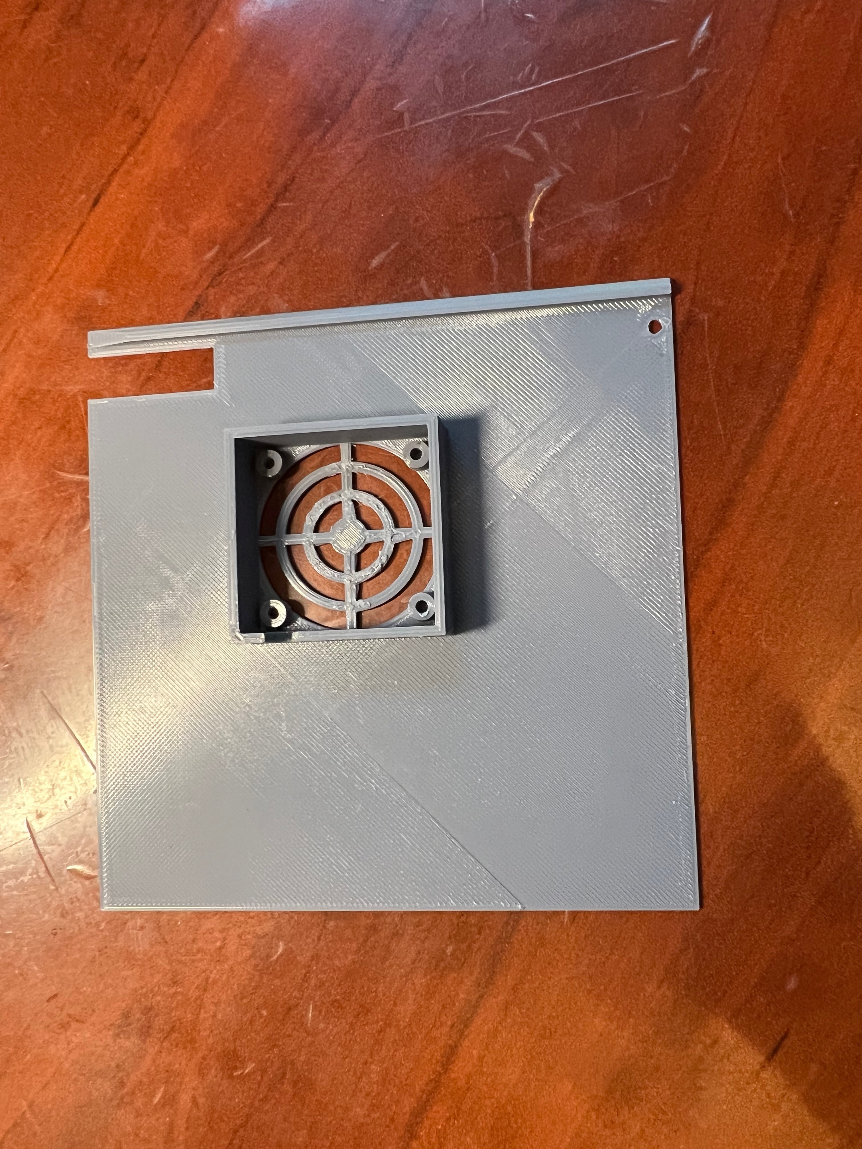 Right Lid with Fan Screw Holes - Ender 3 All in One, Universal Rear Electronics