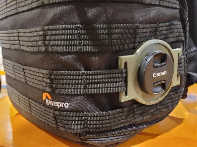 MOLLE Compatible Multi-Size Lens Cap Holder, 49/52/72mm