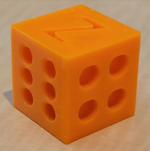 20mm Calibration XYZ Cube Dice - XZY456 By AresROC | Download Free STL ...