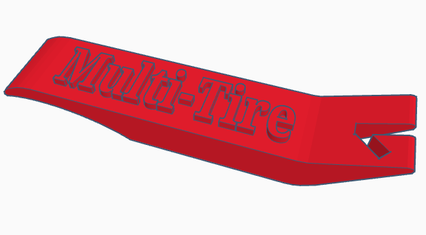 Multi-Tire TM Tire lever by Gabriel Blaschko | Download free STL model ...