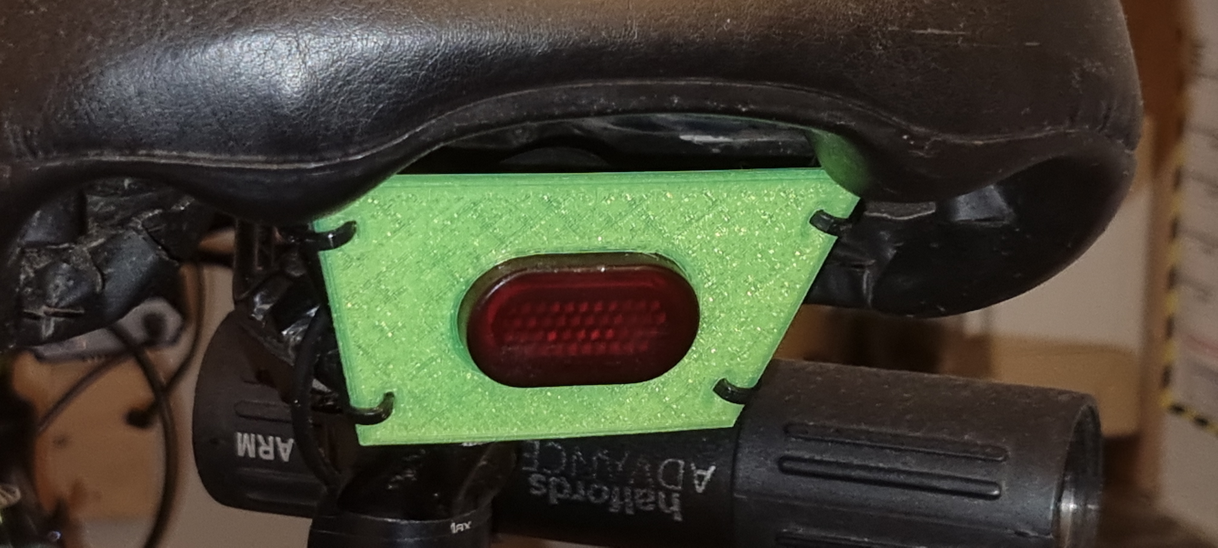 Xiaomi m365 rear light adapter for bycicle seat
