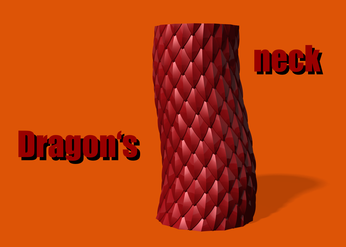 Dragon's neck vase