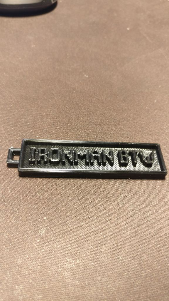 Ironman btw keychain (Runescape)