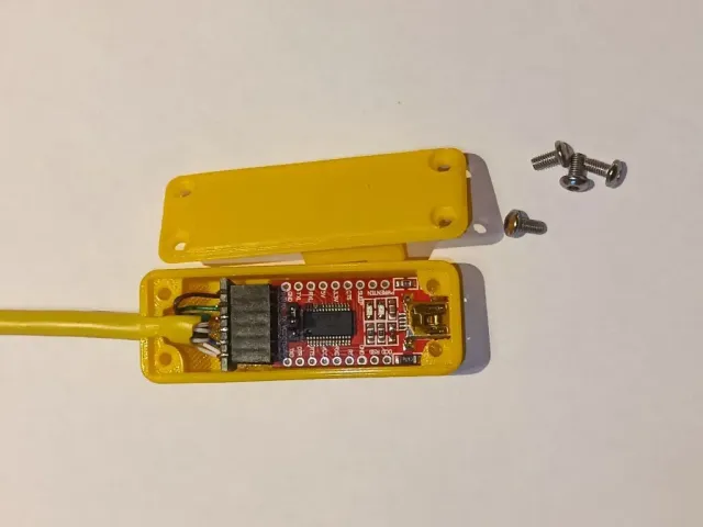 Housing for ftdi ft232rl usb-seriell converter (YP-05)