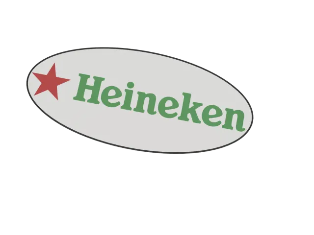 🇬🇧: Logo Heineken / 🇫🇷: Logo Heineken